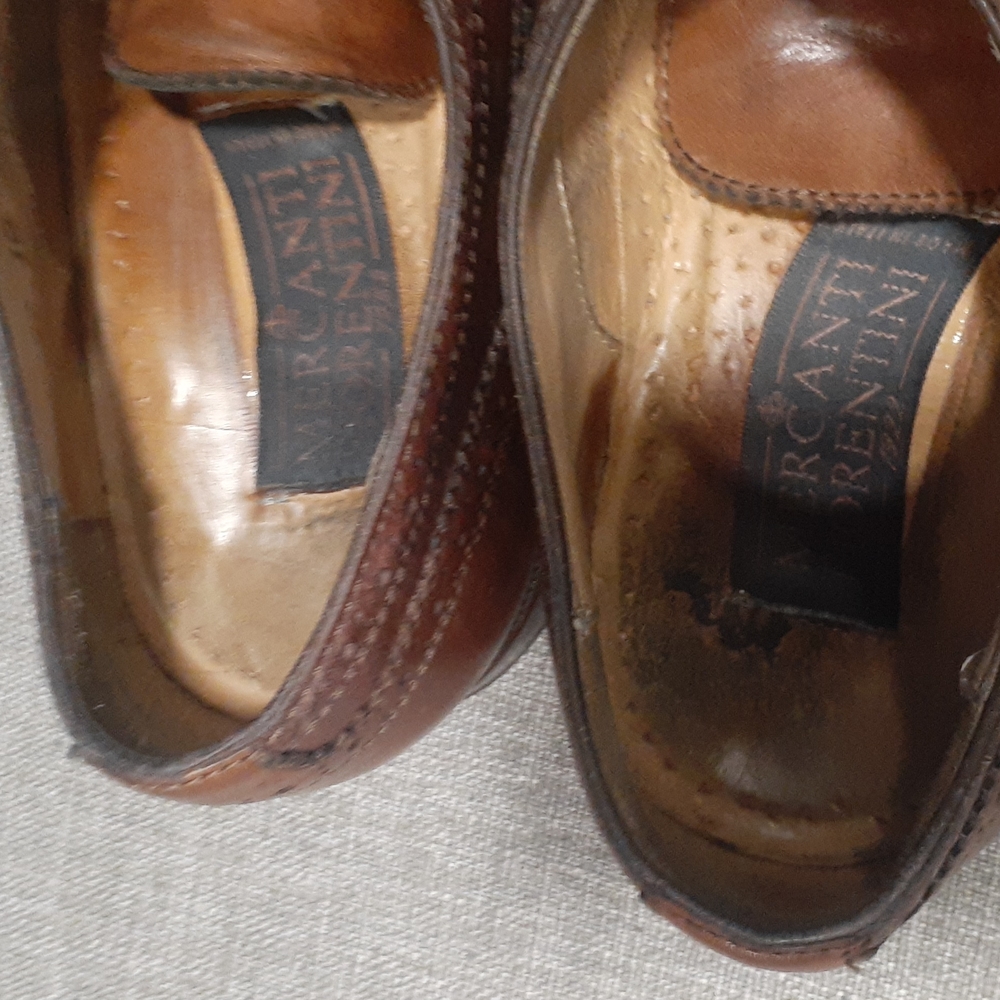 Mercanti Fiorentini men brown dress shoe size 10M - Picture 5 of 11